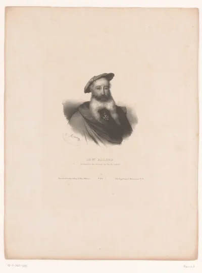 Portret van generaal Jean-François Allard