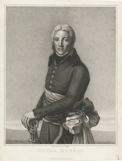 Portret van generaal Jean Victor Marie Moreau