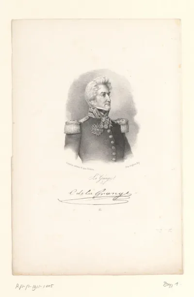 Portret van generaal Joseph Lagrange