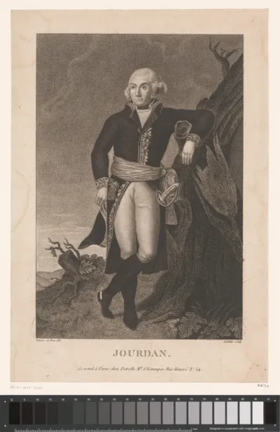 Portret van generaal Jourdan