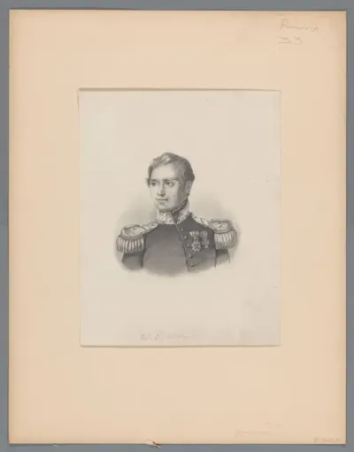Portret van generaal-majoor J.E. Wildeman