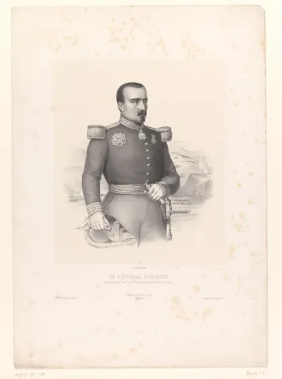 Portret van generaal Pierre François Bosquet
