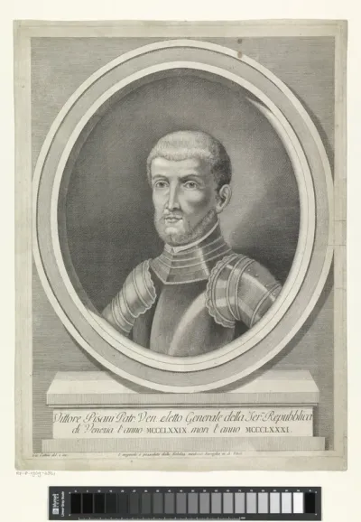 Portret van generaal Vittorio Pisani