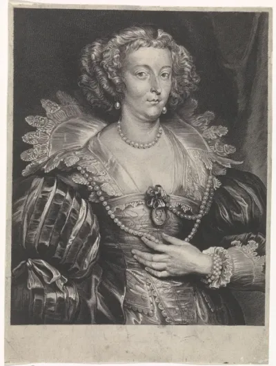 Portret van Geneviève d'Urfé