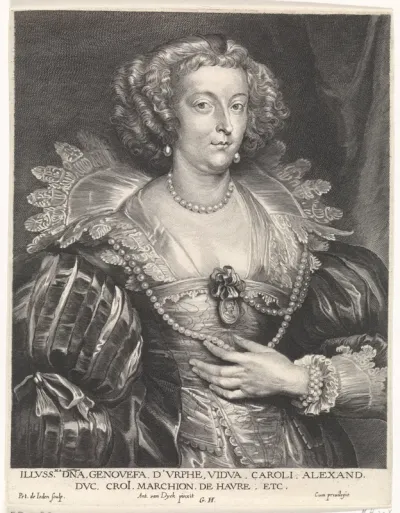 Portret van Geneviève d'Urfé