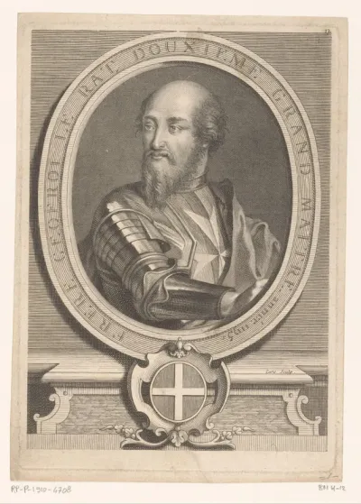 Portret van Geoffroy le Rat