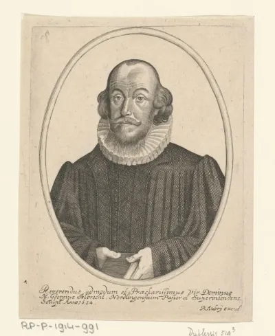 Portret van Georg Albrecht