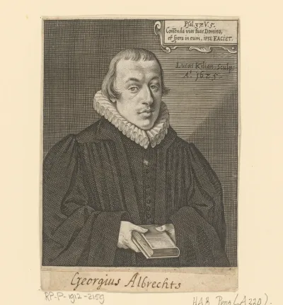 Portret van Georg Albrecht