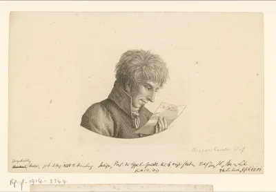 Portret van Georg Arnold Heise
