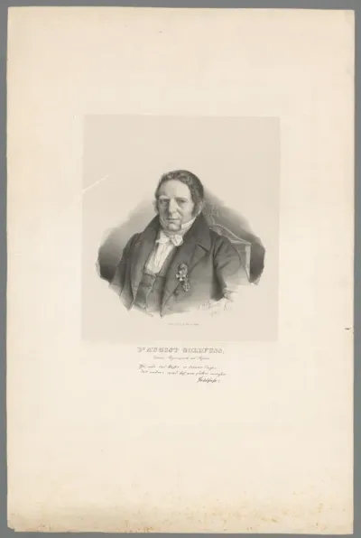 Portret van Georg August Goldfuss
