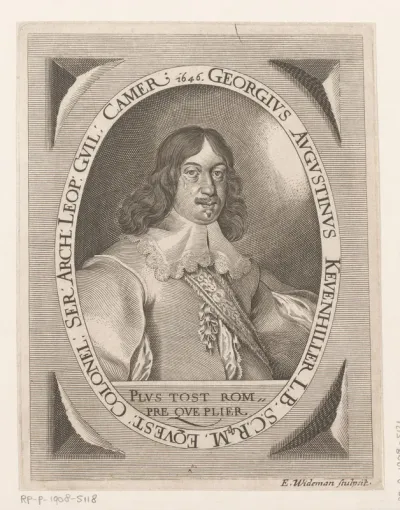 Portret van Georg Augustin von Khevenhüller