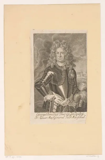 Portret van Georg Benedict Freiherr von Ogilvy