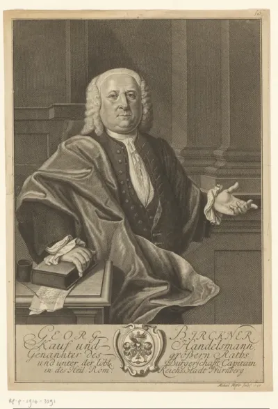 Portret van Georg Birckner