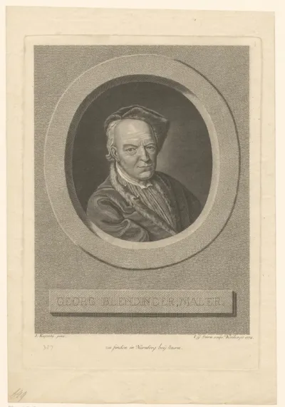 Portret van Georg Blendinger