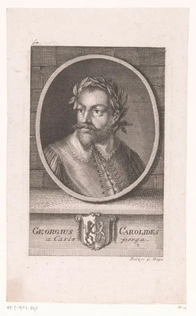 Portret van Georg Carolides