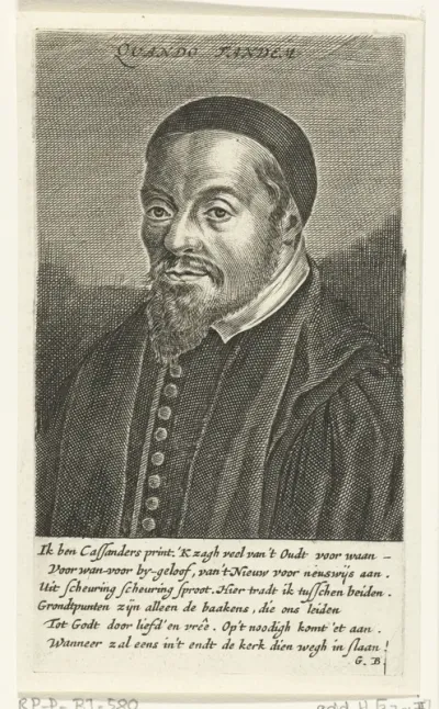 Portret van Georg Cassander