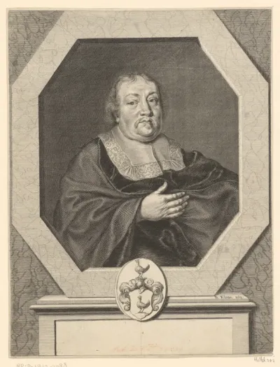 Portret van Georg Christoph Hön