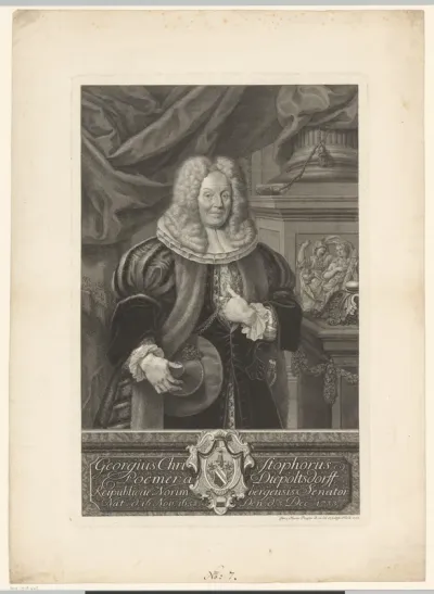Portret van Georg Christoph Pömer von Diepoltsdorf