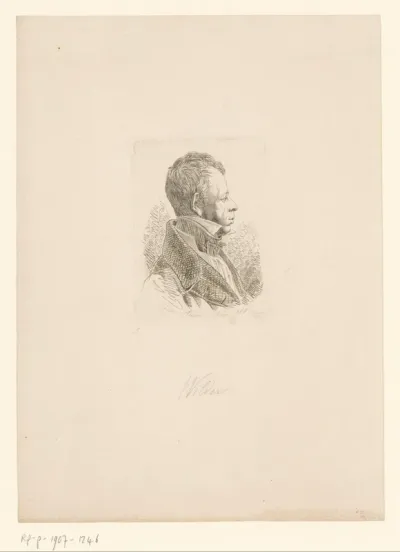 Portret van Georg Christoph Wilder