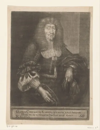 Portret van Georg Clemens Kretschmann