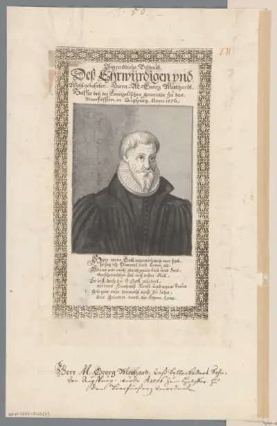Portret van Georg Eckhardt