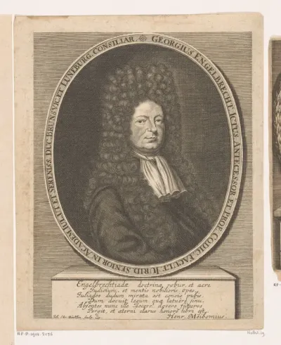 Portret van Georg Engelbrecht