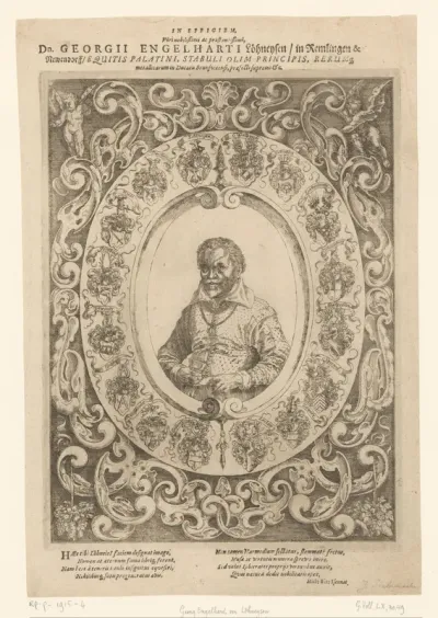 Portret van Georg Engelhard Löhneysen