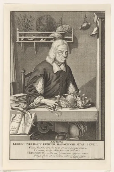 Portret van Georg Everhard Rumphius