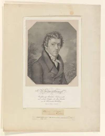 Portret van Georg Friedrich Creuzer