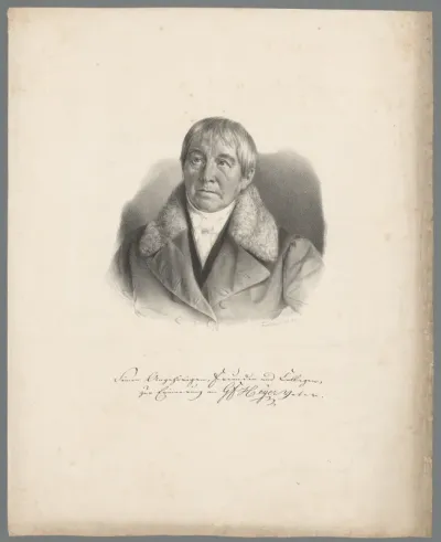 Portret van Georg Friedrich Heyer