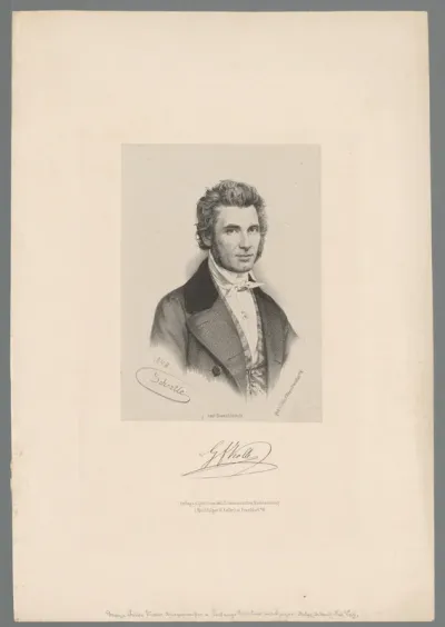 Portret van Georg Friedrich Kolb