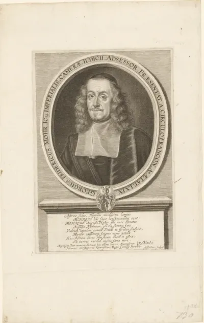Portret van Georg Friedrich Mohr