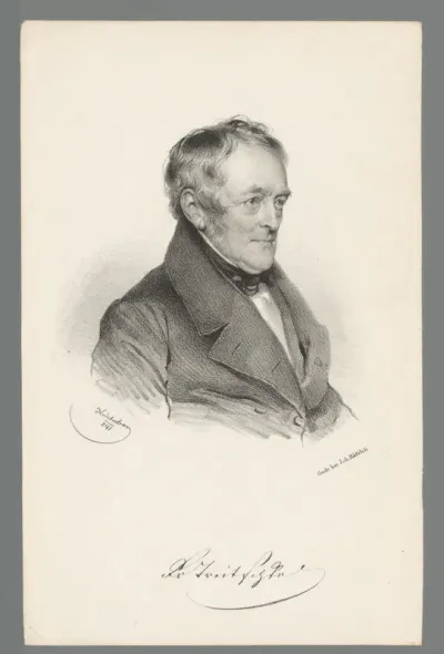 Portret van Georg Friedrich Treitschke