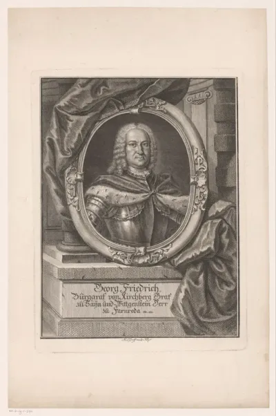 Portret van Georg Friedrich von Kirchberg