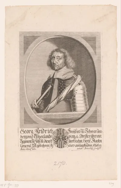Portret van Georg Friedrich zu Schwarzenberg