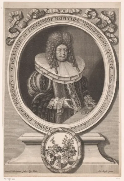 Portret van Georg Gabriel Paumgartner