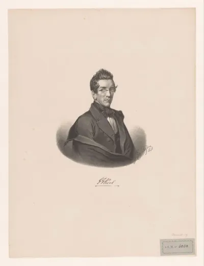 Portret van Georg Ger. Kool