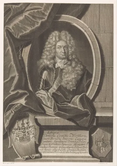 Portret van Georg graaf van Werthern
