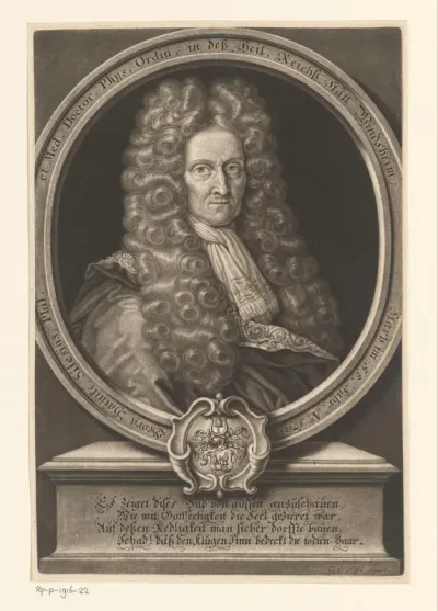 Portret van Georg Haintke