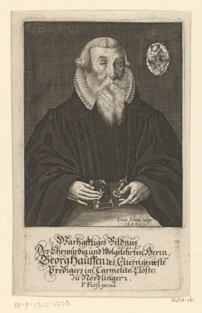 Portret van Georg Hauff