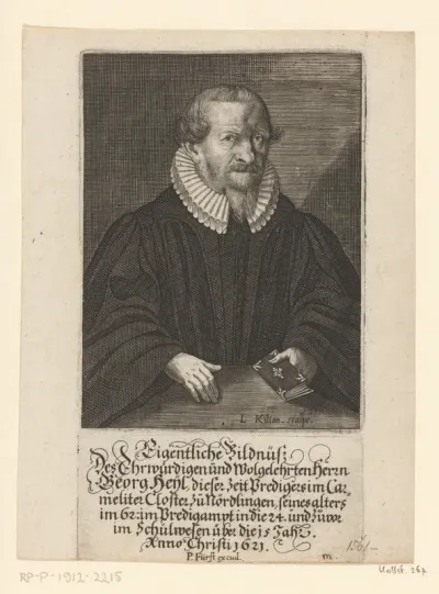 Portret van Georg Heijl