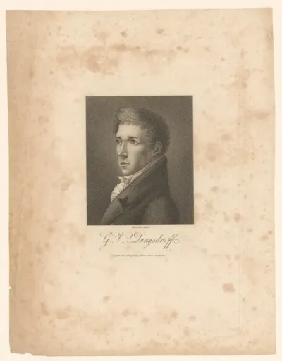 Portret van Georg Heinrich von Langsdorff