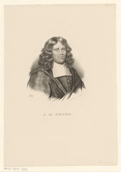 Portret van Georg Henrik Petri