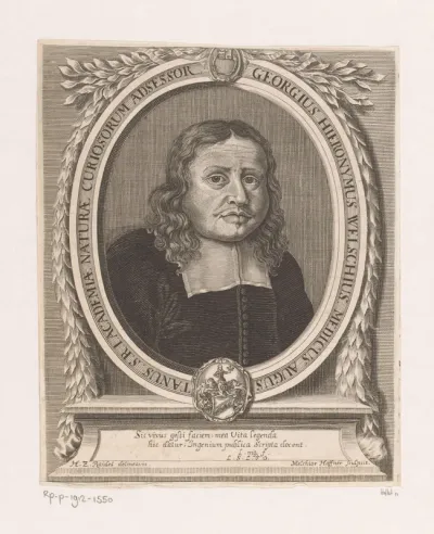 Portret van Georg Hieronymus Welsch