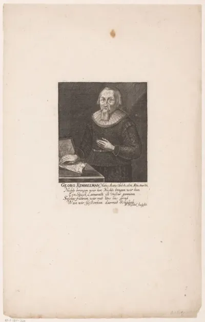 Portret van Georg Kimmelmann
