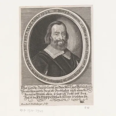 Portret van Georg Kromppein