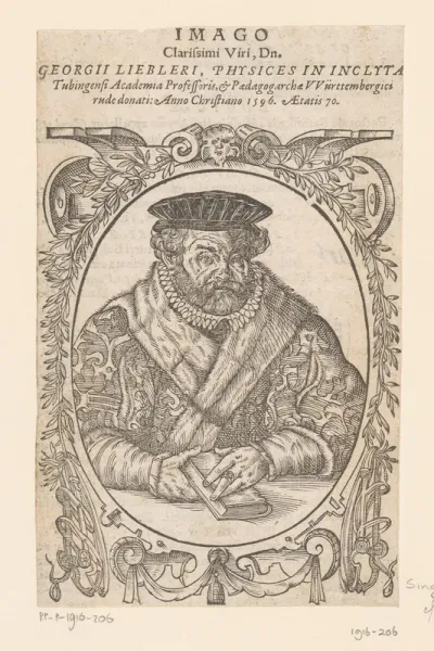 Portret van Georg Liebler