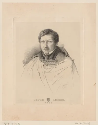 Portret van Georg Lommel
