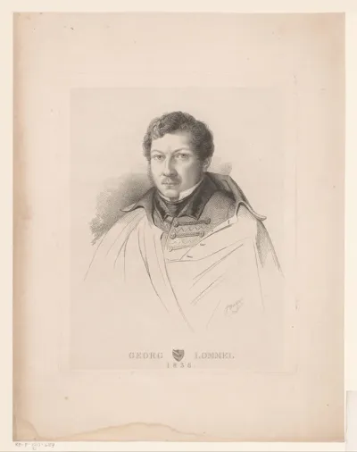 Portret van Georg Lommel