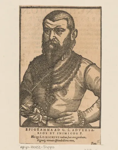 Portret van Georg Lorich